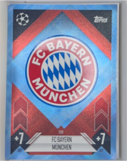 2024 Topps Match Attax #208 FC Bayern München Team Badge — front