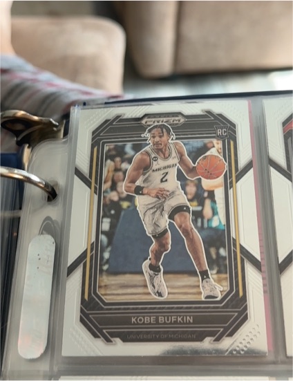 2022-23 Panini Prizm #Kobe Bufkin Rookie Card — front