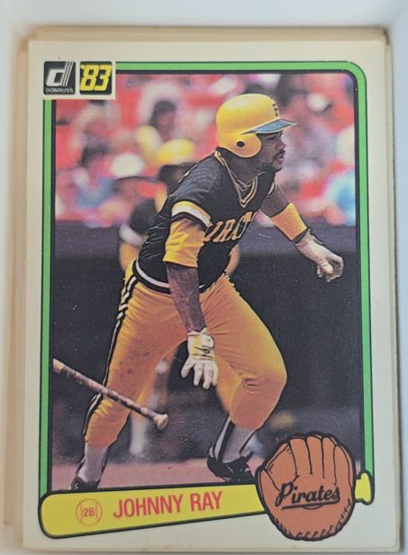 1983 Donruss #437 Johnny Ray — front