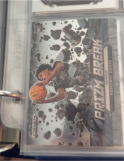 2023 Panini Prizm Draft Picks Prizm Break Kendric Davis — front
