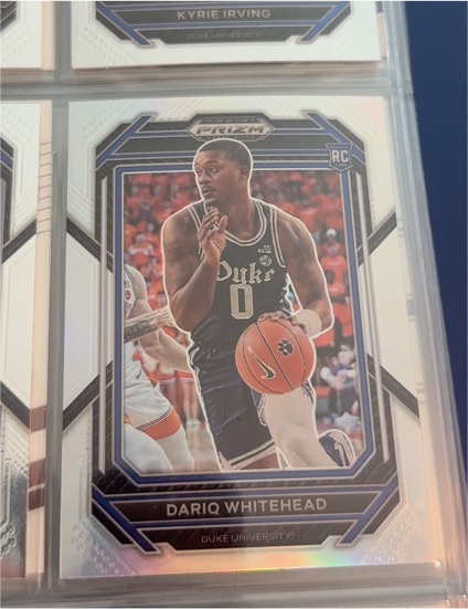 2023 Panini Prizm Draft Picks #25 Dariq Whitehead — front