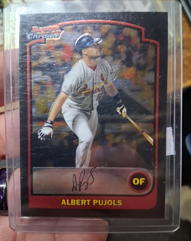 2003 Bowman Chrome #24 Albert Pujols — front