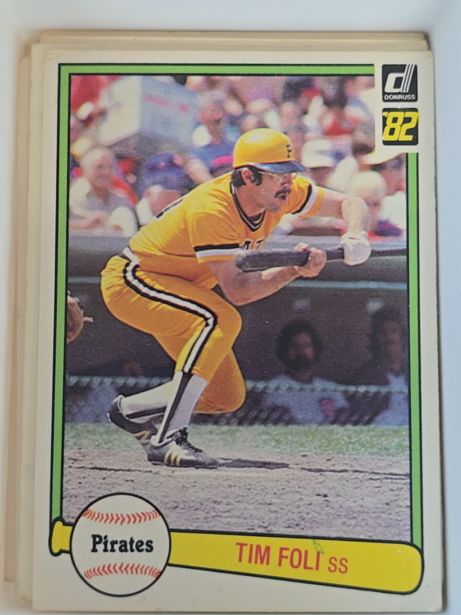 1982 Donruss #376 Tim Foli — front