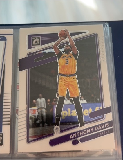 2021-22 Panini Donruss Optic #133 Anthony Davis — front