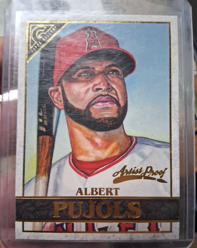 2020 Topps Gallery #101 Albert Pujols — front