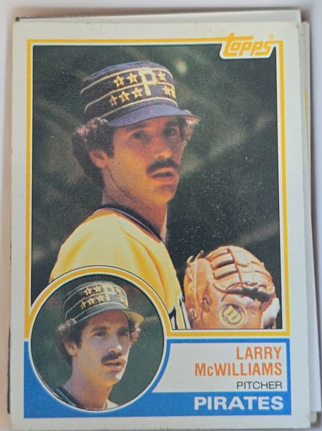 1983 Topps #253 Larry McWilliams — front