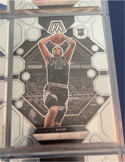 2022-23 Panini Mosaic #226 Jeremy Sochan — front