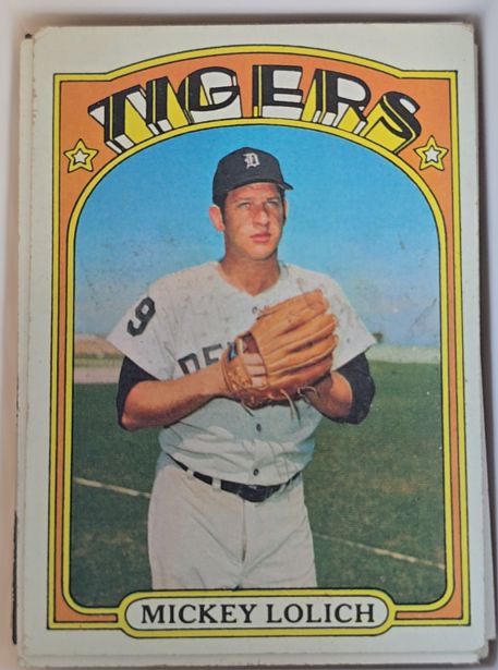 1972 Topps #450 Mickey Lolich — front