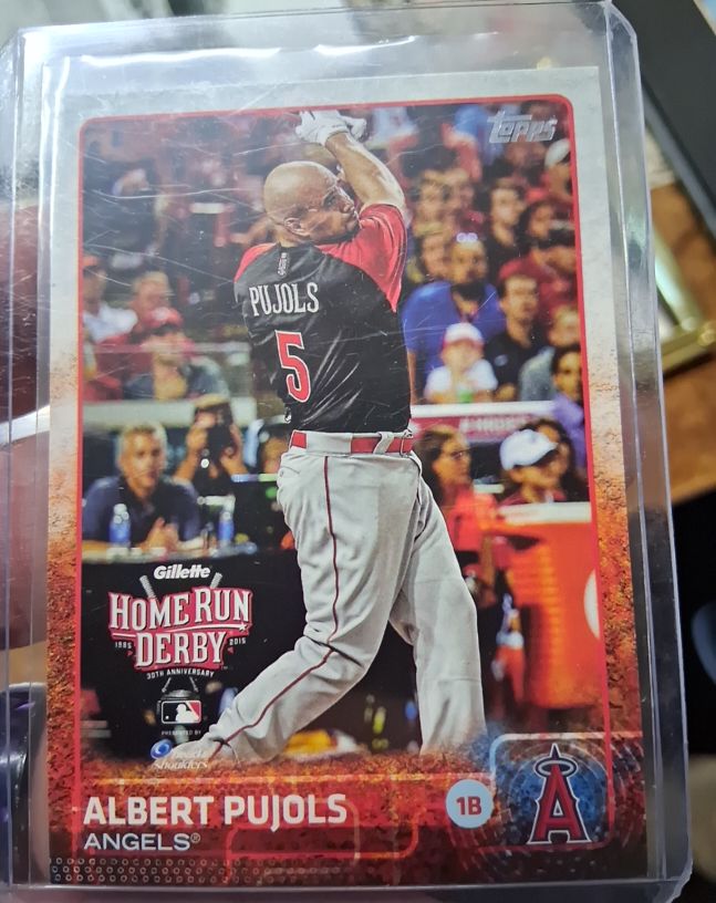 2015 Topps Update Series - Home Run Derby #US192 Albert Pujols — front
