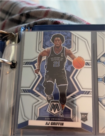 2022-23 Panini Chronicles Draft Picks - Mosaic #5 AJ Griffin — front