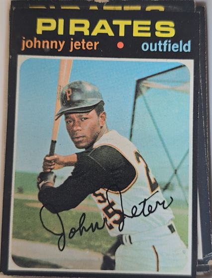 1971 Topps #47 Johnny Jeter — front