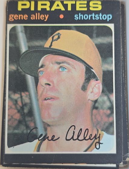 1971 Topps #416 Gene Alley — front