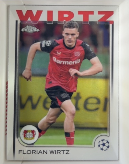 2024-25 Topps Chrome UEFA Club Competitions #150 Florian Wirtz — front