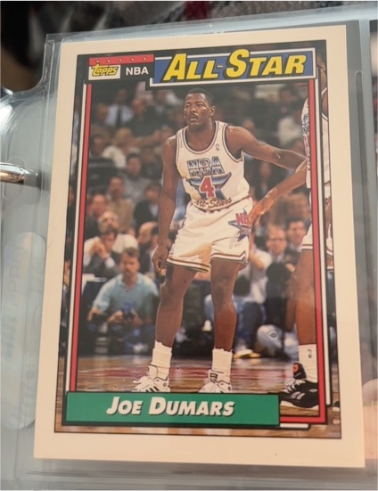 1992-93 Topps #111 Joe Dumars — front