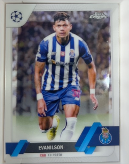 2022-23 Topps Chrome UEFA Club Competitions #109 Evanilson FC Porto — front