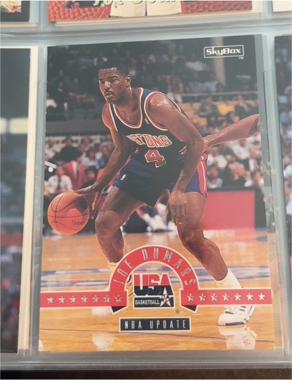 1994 SkyBox USA #52 Joe Dumars — front