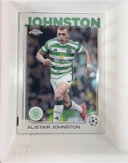 2024-25 Topps Chrome UEFA Club Competitions #127 Alistair Johnston — front
