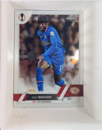 2022-23 Topps Chrome UEFA Club Competitions #106 Noni Madueke — front