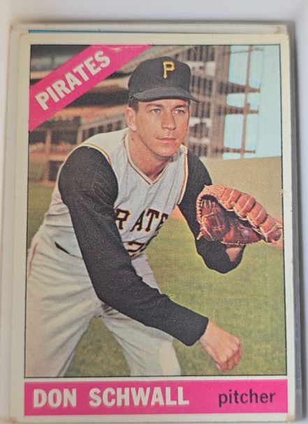 1966 Topps #144 Don Schwall — front