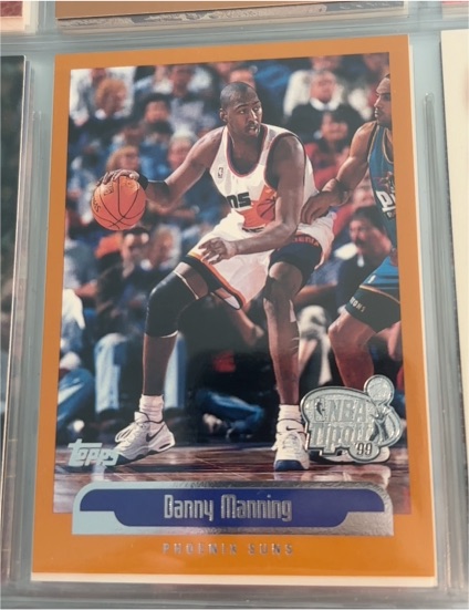1999-00 Topps NBA Tipoff #99 Danny Manning — front