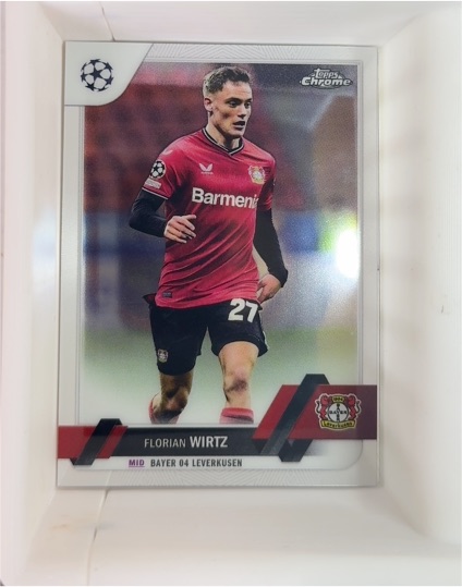 2022-23 Topps Chrome UEFA Club Competitions #27 Florian Wirtz — front