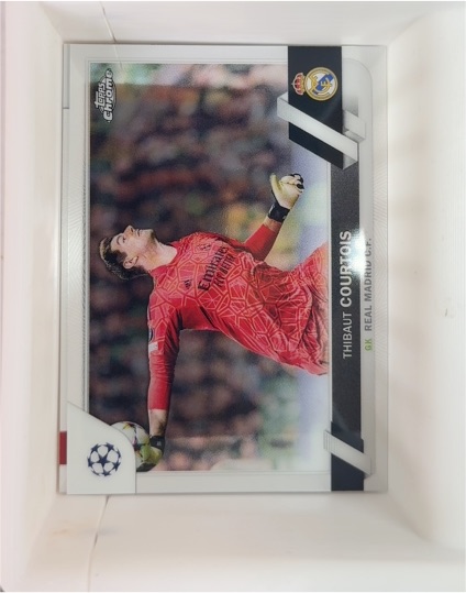 2022-23 Topps Chrome UEFA Club Competitions #63 Thibaut Courtois — front