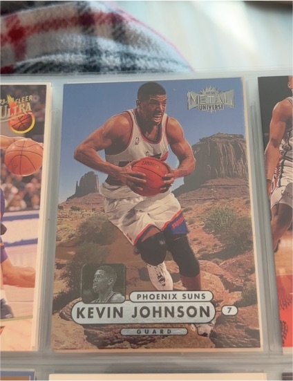 1997-98 Metal Universe Championship #42 Kevin Johnson — front
