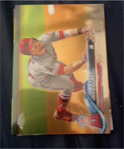 2018 Topps Update #US204 Zack Cozart Los Angeles Angels — front