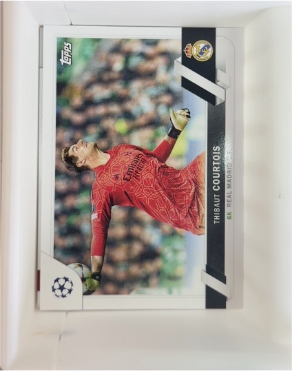 2022-23 Topps UEFA Club Competitions #63 Thibaut Courtois — front