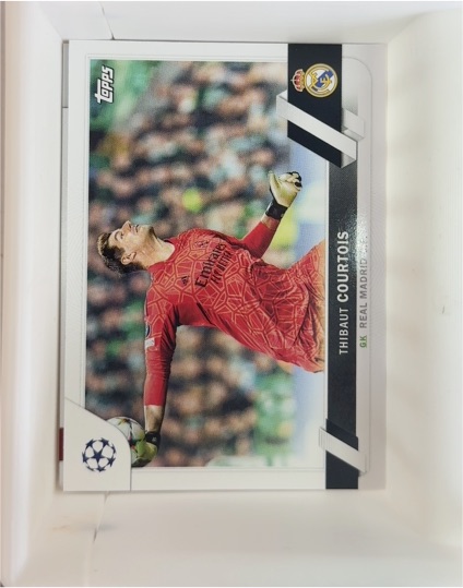 2022-23 Topps UEFA Club Competitions #63 Thibaut Courtois — front