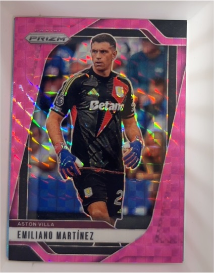 2024-25 Panini Prizm Premier League #69 Emiliano Martínez — front