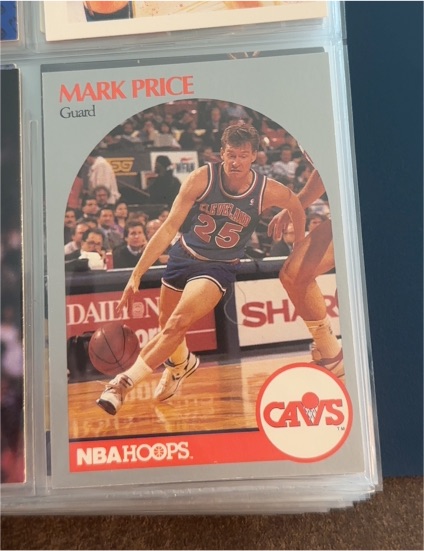 1990-91 NBA Hoops #79 Mark Price — front