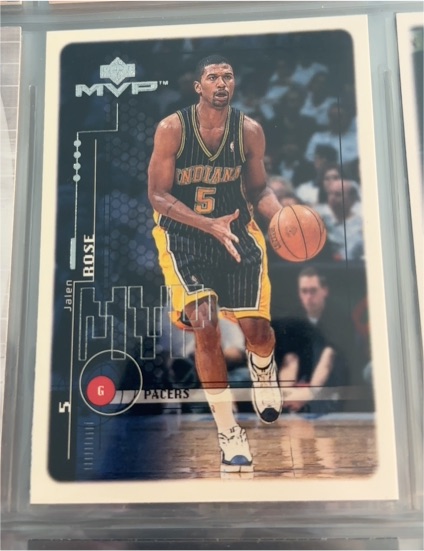 1999-00 Upper Deck MVP #65 Jalen Rose — front