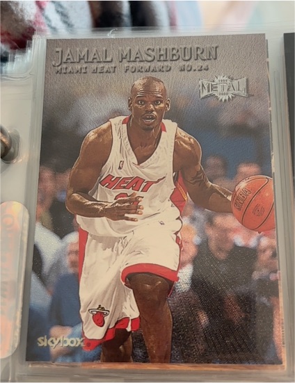 1999-00 Skybox Metal #83 Jamal Mashburn — front