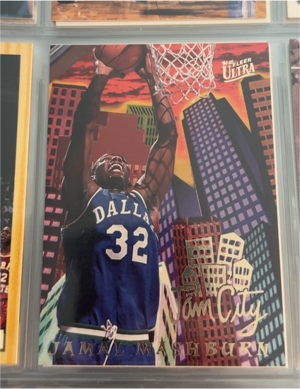 1994-95 Fleer Ultra #5 Jamal Mashburn — front