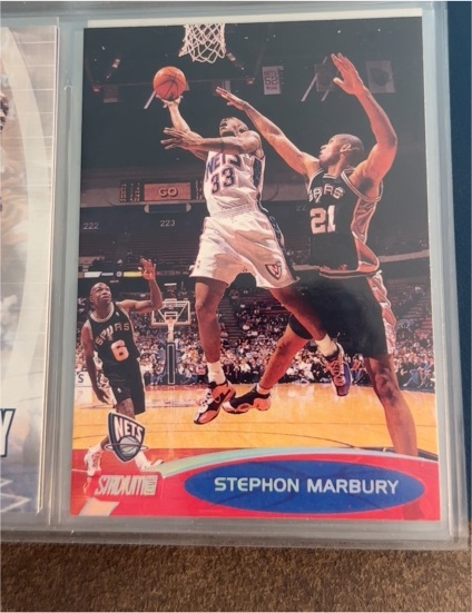 2000-01 Topps Stadium Club #92 Stephon Marbury — front