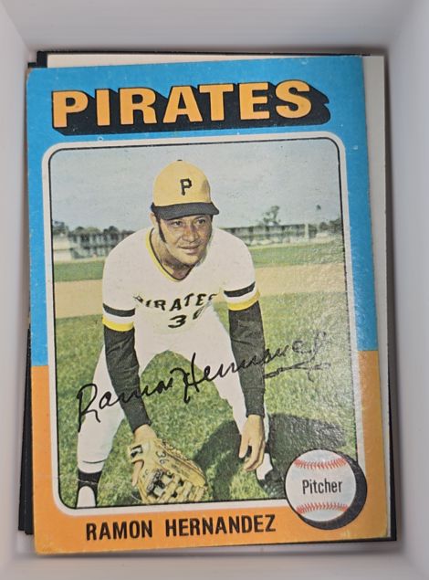 1975 Topps #224 Ramon Hernandez — front