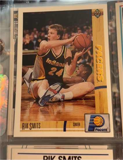1991-92 Upper Deck #294 Rik Smits — front