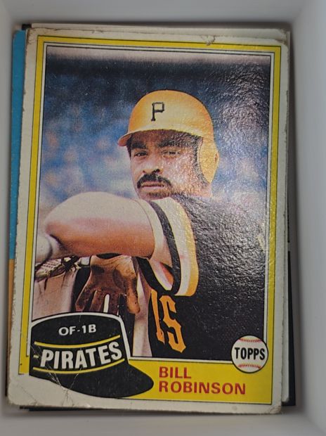 1981 Topps #51 Bill Robinson — front