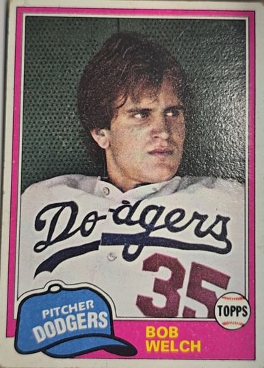 1981 Topps #624 Bob Welch — front