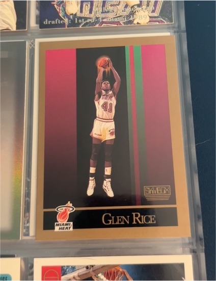 1990 SkyBox #150 Glen Rice — front