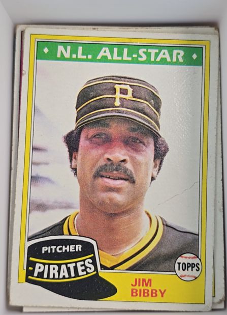 1981 Topps #430 Jim Bibby — front