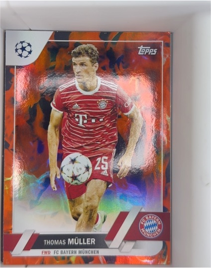2022-23 Topps UEFA Club Competitions #187 Thomas Müller — front