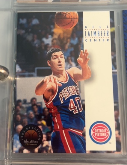 1993-94 SkyBox Premium #67 Bill Laimbeer — front