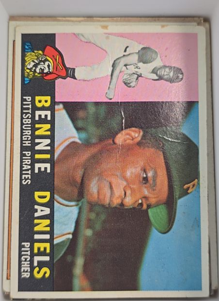 1960 Topps #91 Bennie Daniels — front