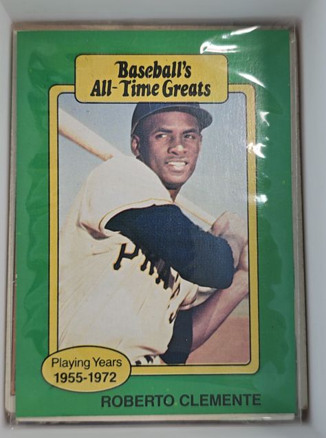 1987 Hygrade Baseball's All-Time Greats #NNO Roberto Clemente — front