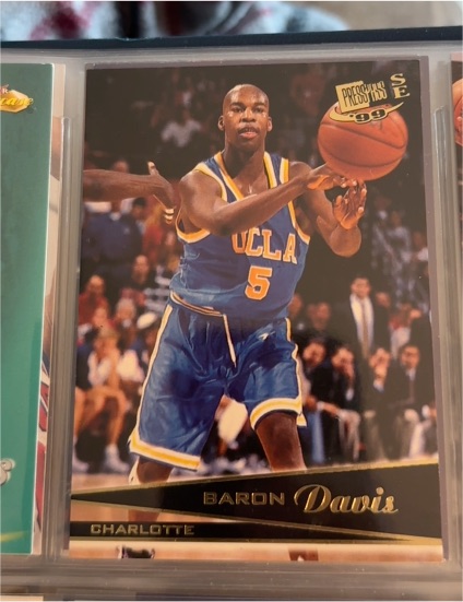 1999 Press Pass SE #3 Baron Davis — front