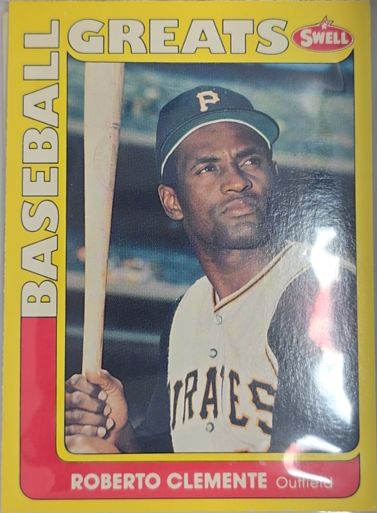 1991 Swell Baseball Greats #132 Roberto Clemente — front