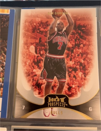 2008-09 Fleer Hot Prospects #7 Ben Gordon — front