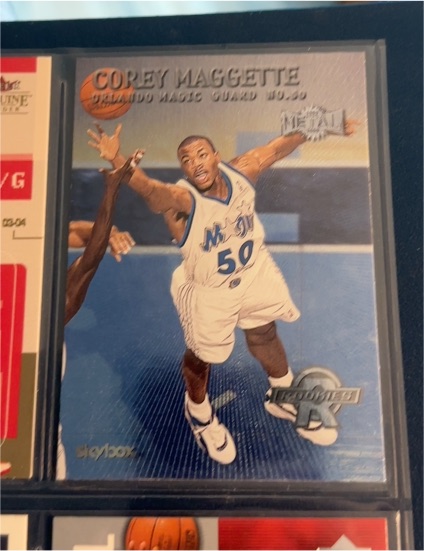 1999-00 Skybox Metal #164 Corey Maggette Rookie — front